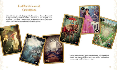 Lenormand of Enchantment cards Schiffer Publishing