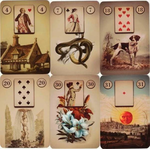 Lenormand Oracle Cards Schiffer Publishing