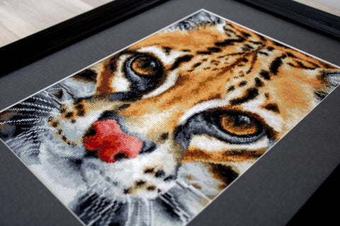 Leopardus Pardalis SBU4008 - Cross Stitch Kit