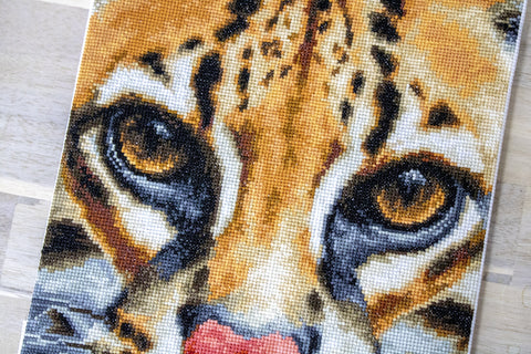 Leopardus Pardalis SBU4008 - Cross Stitch Kit