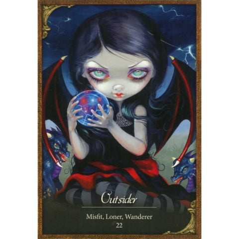 Les Vampires Oracle Cards Blue Angel