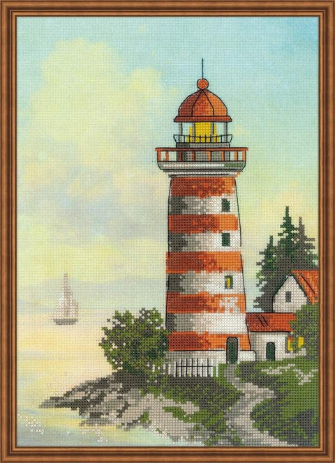 Lighthouse - Cross Stitch Kit from RIOLIS Ref. no.:0044 PT