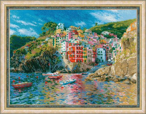 Liguria cross stitch kit by RIOLIS Ref. no.: 1747