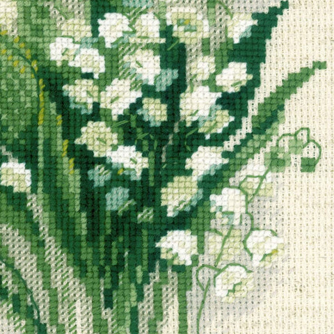 Lilly of the Valley - Cross Stitch Kit from RIOLIS Ref. no.:1497