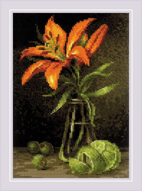 Lily and Lime. Cross Stitch kit by RIOLIS Ref. no.: 2097