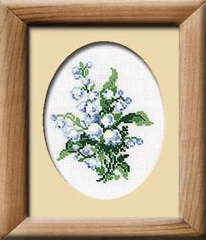 Lily of the Valley - Cross Stitch Kit from RIOLIS Ref. no.:241