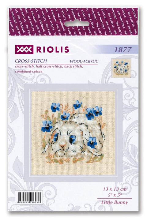 Little Bunny cross stitch kit by RIOLIS Ref. no.: 1877