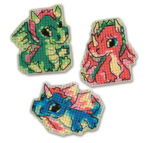 Little Dragons. Cross Stitch kit by RIOLIS Ref. no.: 2145AC