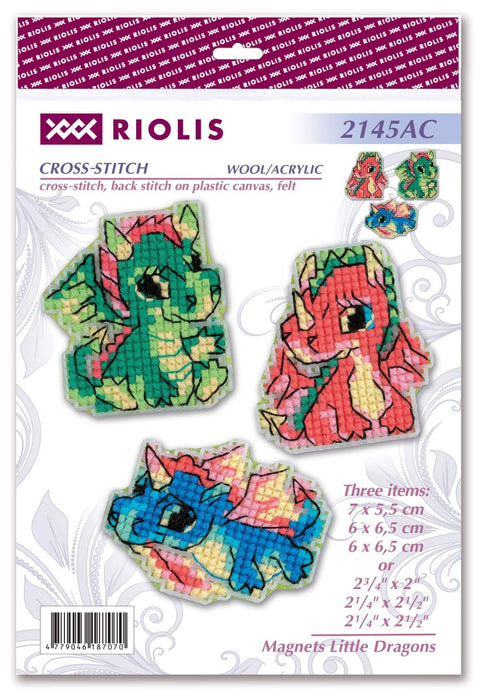 Little Dragons. Cross Stitch kit by RIOLIS Ref. no.: 2145AC