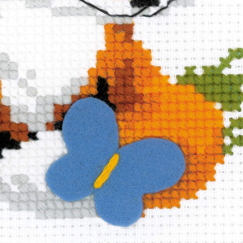 Little Fox - Cross Stitch Kit from RIOLIS Ref. no.:HB156