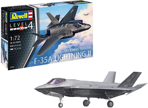 Lockheed Martin F-35A Lightning II - Plastic Modelling Kit By Revell