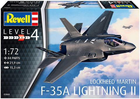 Lockheed Martin F-35A Lightning II - Plastic Modelling Kit By Revell