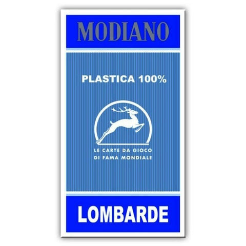 Modiano Lombarde Tarot Playing Cards (Blue)