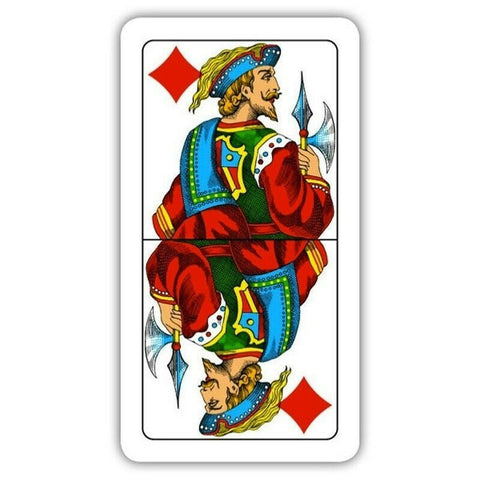 Modiano Lombarde Tarot Playing Cards (Blue)