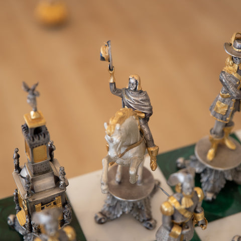 Louis XIV: Ultra Luxurious 24k Gold Limited Edition Chess Set