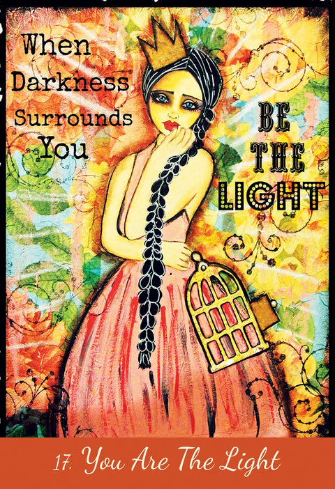 Love Your Inner Goddess Oracle cards Blue Angel