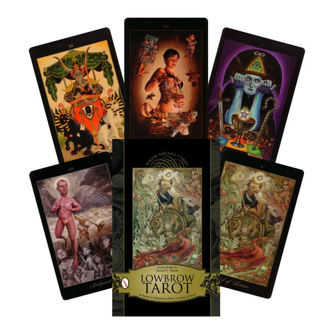 Lowbrow Tarot Major Arcana cards Schiffer Publishing