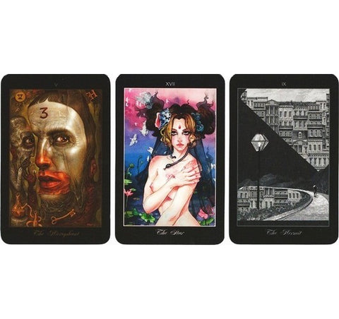 Lowbrow Tarot Major Arcana cards Schiffer Publishing