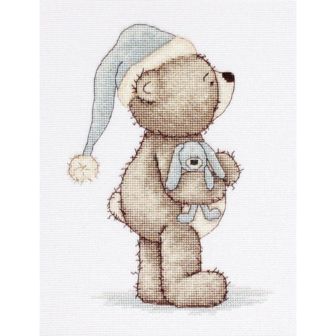 RARE find: Teddy Bruno SB1093 - Cross Stitch Kit by Luca-s