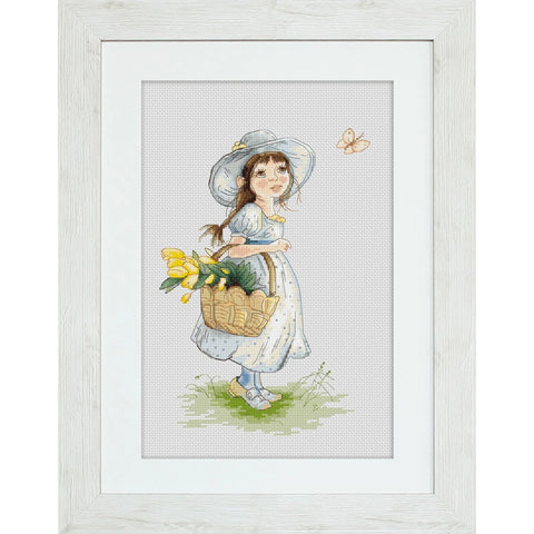 RARE find: Tulips SB1108 - Cross Stitch Kit by Luca-s