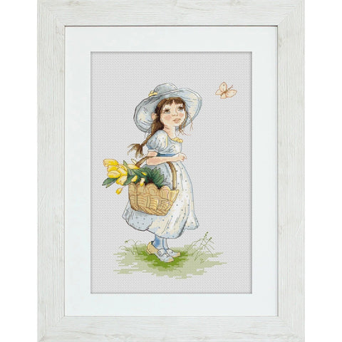 RARE find: Tulips SB1108 - Cross Stitch Kit by Luca-s