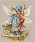 RARE find: The Fairy SB1110 - Cross Stitch Kit by Luca-s