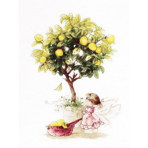 RARE find: Lemons SB1111 - Cross Stitch Kit by Luca-s