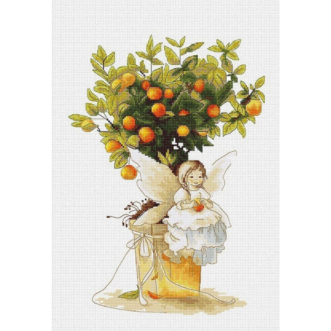 RARE find: The Tangerine SB1112 - Cross Stitch Kit by Luca-s