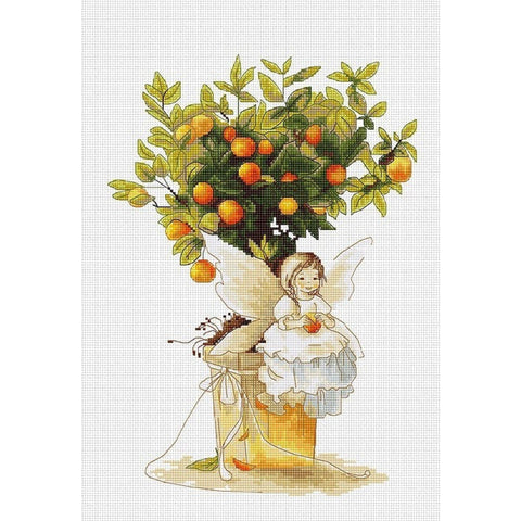RARE find: The Tangerine SB1112 - Cross Stitch Kit by Luca-s