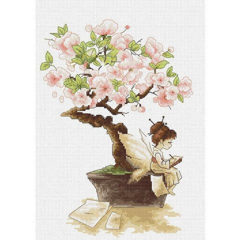 RARE find: The Sakura SB1114 - Cross Stitch Kit by Luca-s
