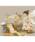 The Fairy-Needlewoman SB1116 - Cross Stitch Kit by Luca-s