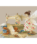 The Fairy-Needlewoman SB1116 - Cross Stitch Kit by Luca-s