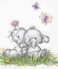 Elephant Couple SB1184 - Cross Stitch Kit