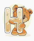 Letter H SB1209 - Cross Stitch Kit