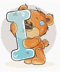 Letter I SB1210 - Cross Stitch Kit
