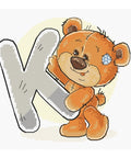 Letter K SB1212 - Cross Stitch Kit