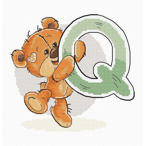 Letter Q SB1218 - Cross Stitch Kit