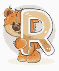 Letter R SB1219 - Cross Stitch Kit