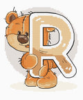 Letter R SB1219 - Cross Stitch Kit