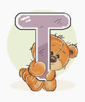 Letter T SB1221 - Cross Stitch Kit