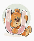 Letter U SB1222 - Cross Stitch Kit