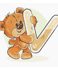 Letter V SB1223 - Cross Stitch Kit