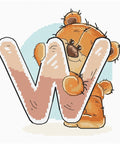Letter W SB1224 - Cross Stitch Kit