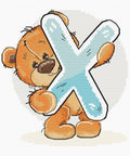 Letter X SB1225 - Cross Stitch Kit
