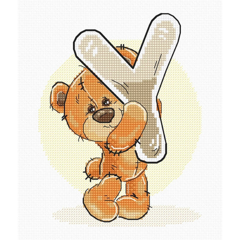 Letter Y SB1226 - Cross Stitch Kit