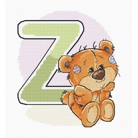 Letter Z SB1227 - Cross Stitch Kit