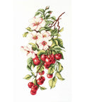 RARE find: Composition with cherry SB205 - Cross Stitch Kit by Luca-s