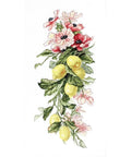 RARE find: Flowers and lemon SB210 - Cross Stitch Kit by Luca-s