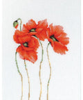 RARE find: Poppies SB2224 - Cross Stitch Kit by Luca-s