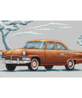 RARE find: Retro cars SB2234 - Cross Stitch Kit by Luca-s